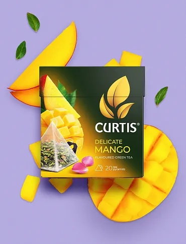 Чай в пирамидках Delicate Mango 20 пирамидок купить