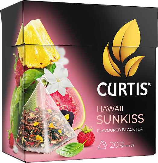 Пирамидалардағы шай Hawaii Sunkiss 20 пирамидалар сатып алу