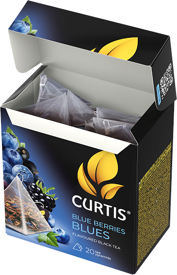 Пирамидалардағы шай Blue Berries Blues 20 пирамидалар сатып алу