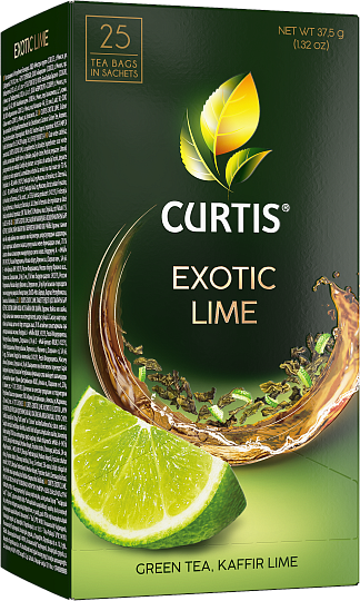 Шай пакеттері Exotic Lime 25 сашеттер сатып алу