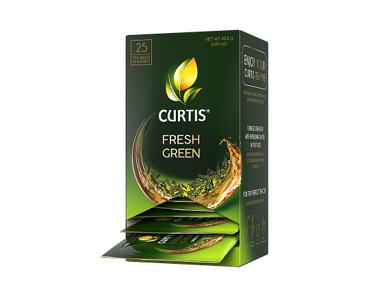 Tea in sachets Fresh Green 25 sachets buy