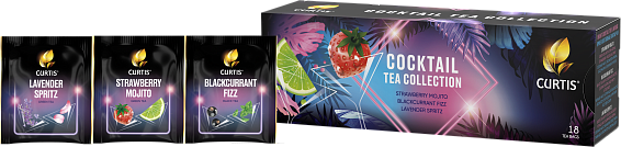 Сыйлық коллекциясы Cocktail tea collection 18 сашеттер сатып алу