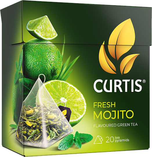 Пирамидалардағы шай Fresh Mojito 20 пирамидалар сатып алу