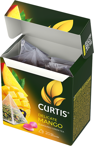 Tea in pyramids Delicate Mango 20 pyramids buy