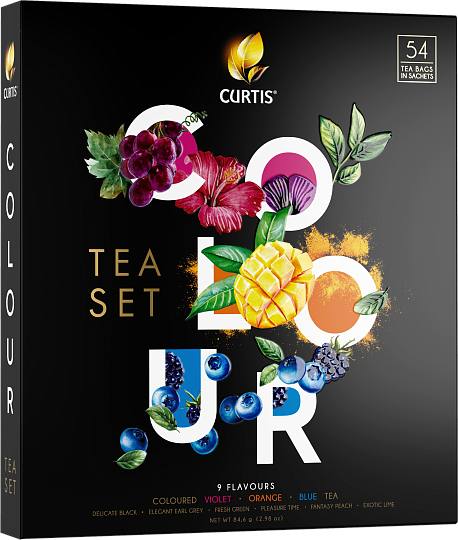 Gift collection Colour tea set 54 sachets buy