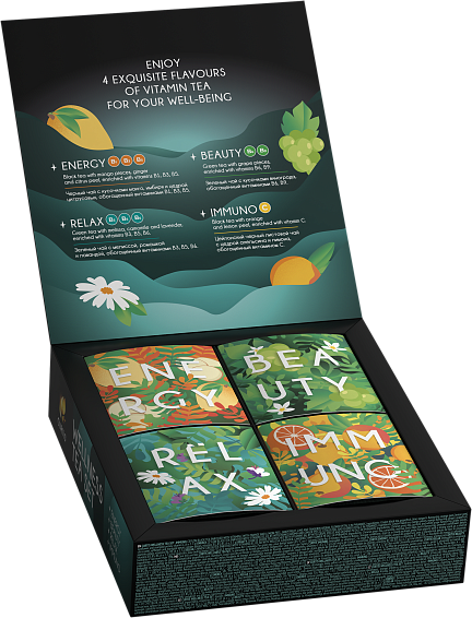 Сыйлық коллекциясы Wellness tea set 24 пирамидалар сатып алу